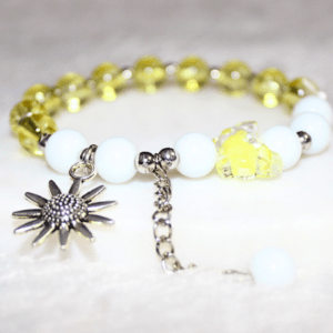 Kyrin Beads Bracelet (Yellow)