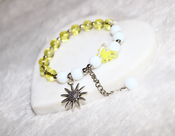 Kyrin Beads Bracelet (Yellow) - Image 2