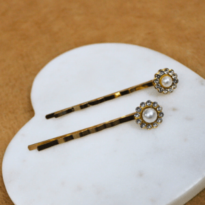 Kyrin Pearl Hair Clips