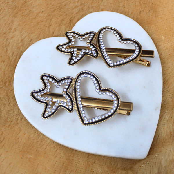 Kyrin Diamond Hair Clips - Image 3