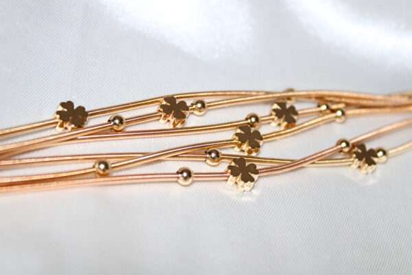 Kyrin Gold Multi Layer Magnetic Bracelet - Image 2