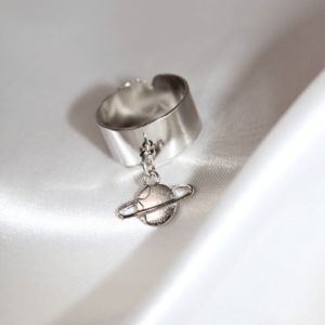 Kyrin Silver Saturn Ring
