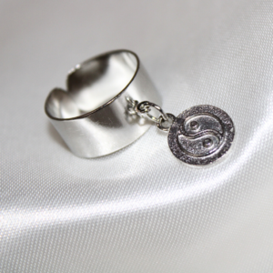 Kyrin Silver Yin Yang Ring