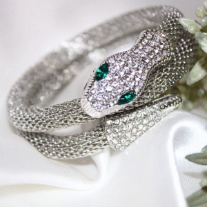 Kyrin Anti Tarnish Silver Snake Bracelet