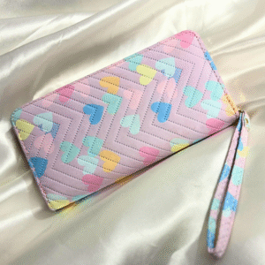 Kyrin Lavendra Hearts Wallet