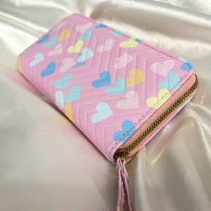 Kyrin Pink Hearts Wallet