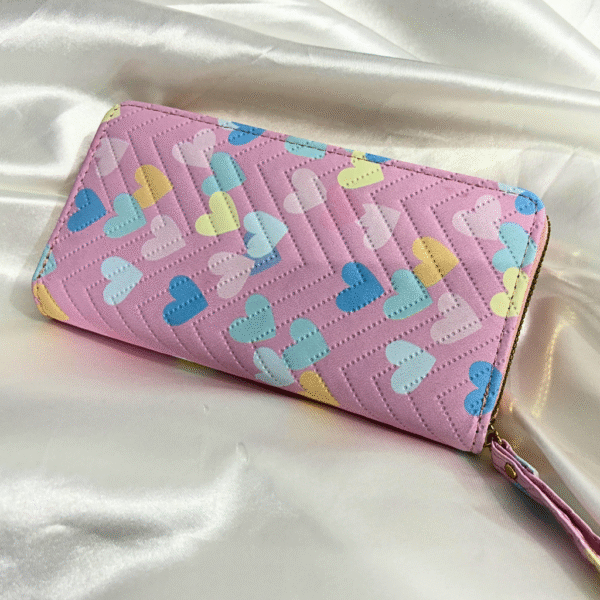 Kyrin Pink Hearts Wallet - Image 2