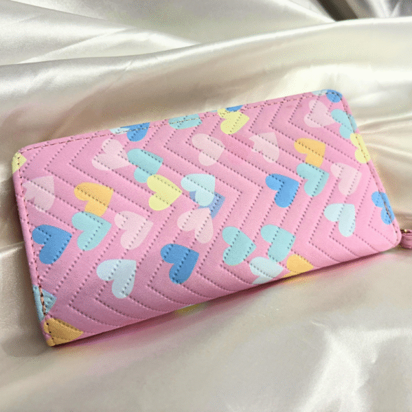 Kyrin Pink Hearts Wallet - Image 3
