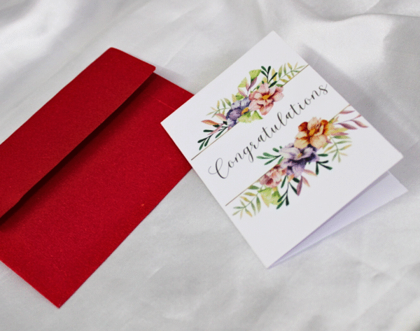 Kyrin Congratulations Card (Assorted)
