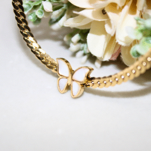 KYRIN ANTI TARNISH BUTTERFLY PENDANT GOLD CHAIN