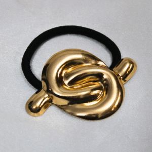 Kyrin Abstract Metal Hair Tie