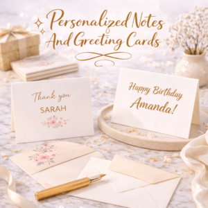 Personalized Notes And Greeting Cards
