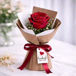 Kyrin Red Single Rose Bouquet