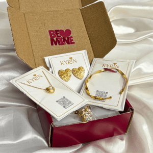 Kyrin Proposal Gift Box with KitKat Chocolates & Anti-Tarnish Jewellery Set | Romantic Gift Hamper for Her