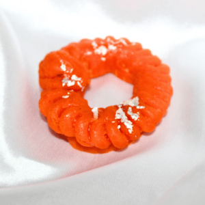 Realistic Jalebi Candle – Handmade Mithai Candle with Kesar & Sandal Fragrance for Diwali Décor & Festive Gifting