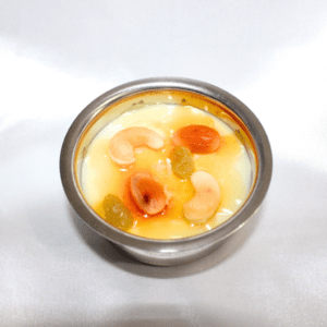 Realistic Rabri Candle with Dry Fruits – Handmade Sweet Fragrance Dessert Candle for Diwali & Home Decor