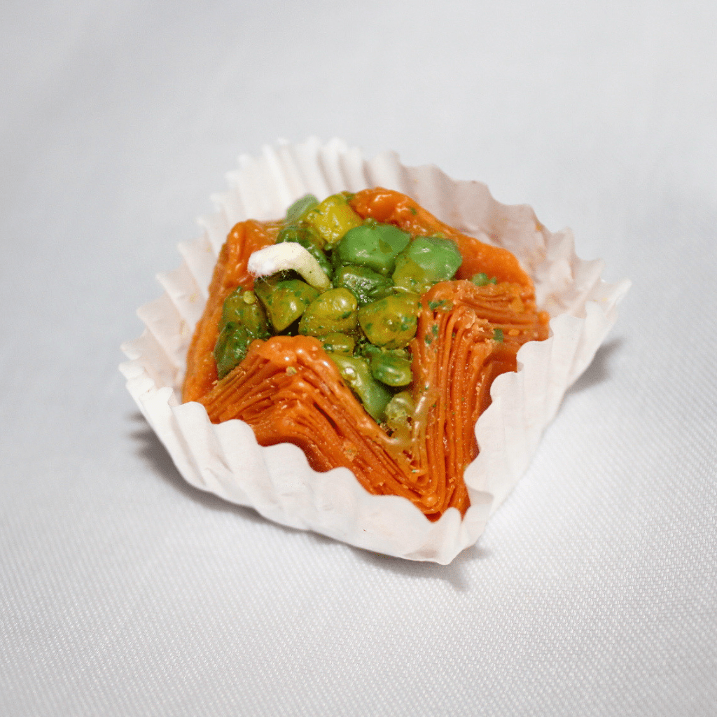 Realistic Pista Baklava Mithai Candle – Handmade Dry Fruit Dessert Candle with Kesar & Sandal Fragrance for Festive Décor & Gifting - Image 3