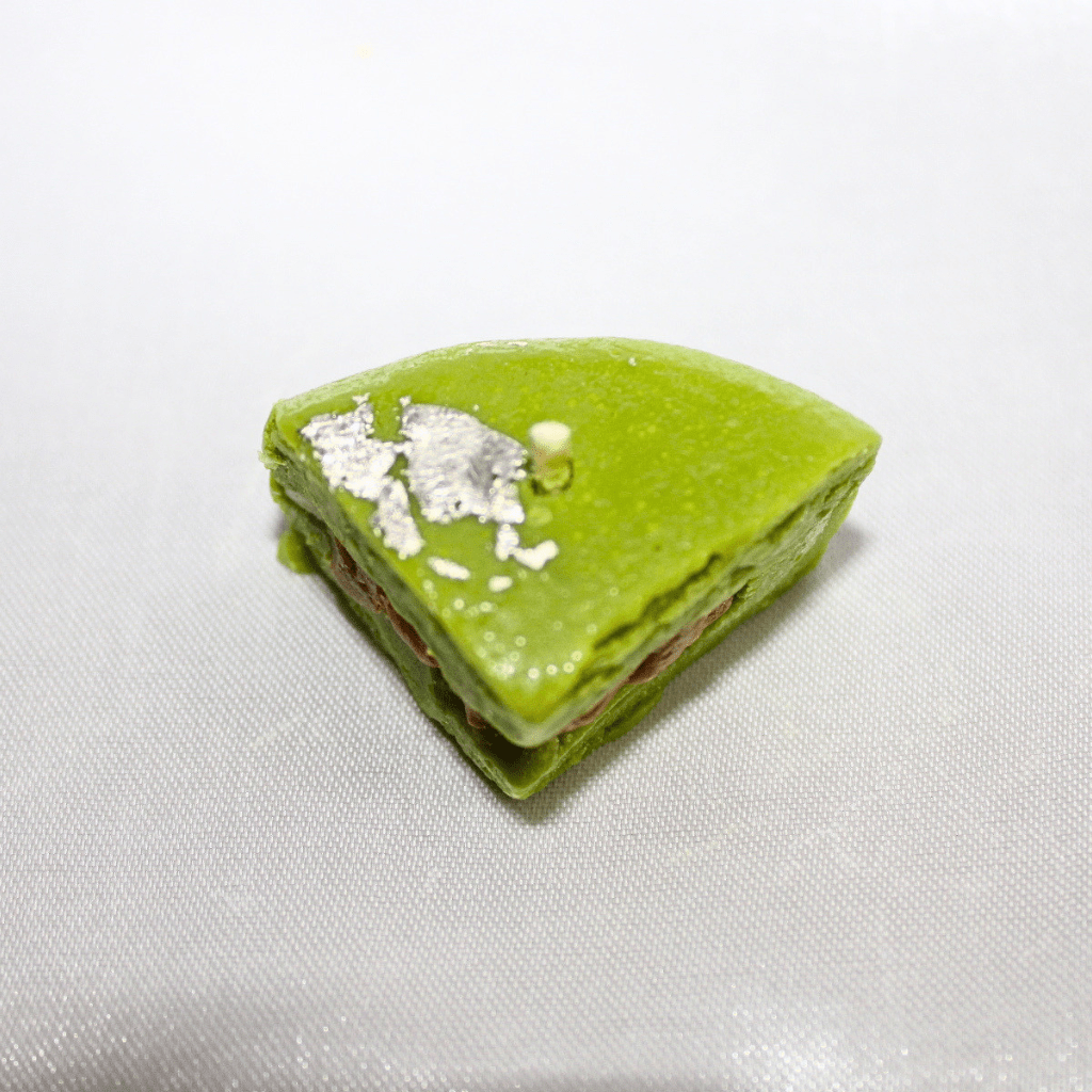 Realistic Pista Sandwich Mithai Candle with Sweet Fragrance | Handmade Dessert Candle for Festive Décor & Gifting - Image 2