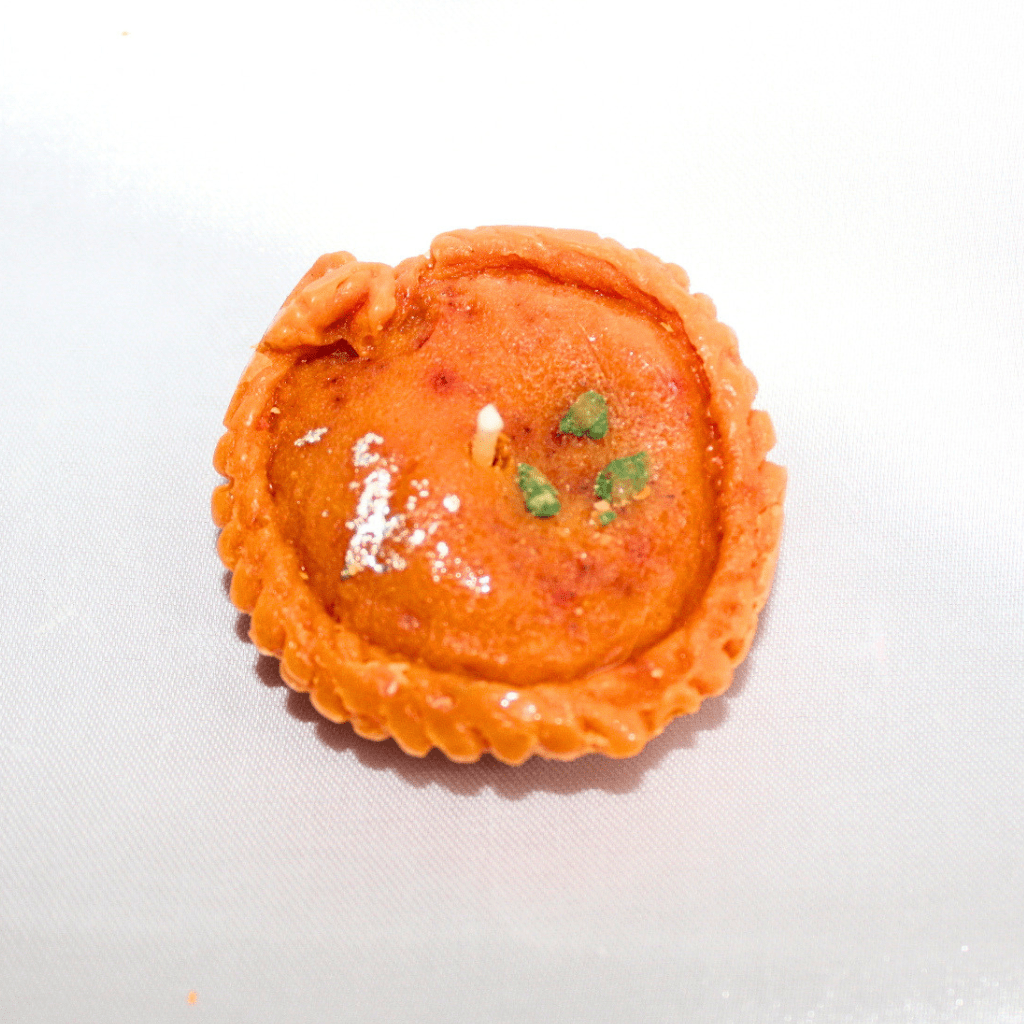 Realistic Balushahi Mithai Candle with Sweet Fragrance | Handmade Dessert Candle for Festive Décor & Gifting
