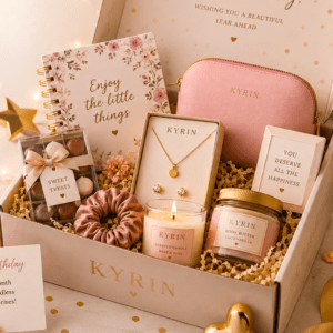 Kyrin Birthday Celebration Box | Personalized Gifts Delivered Monthly